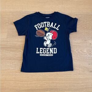 Kids Peanuts Short Sleeve Size S Tshirt in Blue